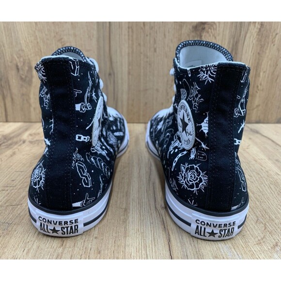Converse All-Stars Chuck Taylor Sneakers 9.5 Special Design YOU Print 152620C - Picture 7 of 16